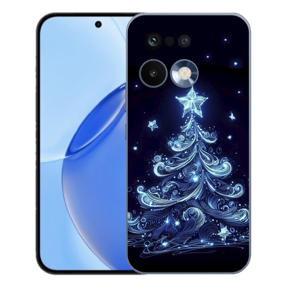mmCase gél tok a Realme 16 Pro-hoz – neon karácsonyfa 4