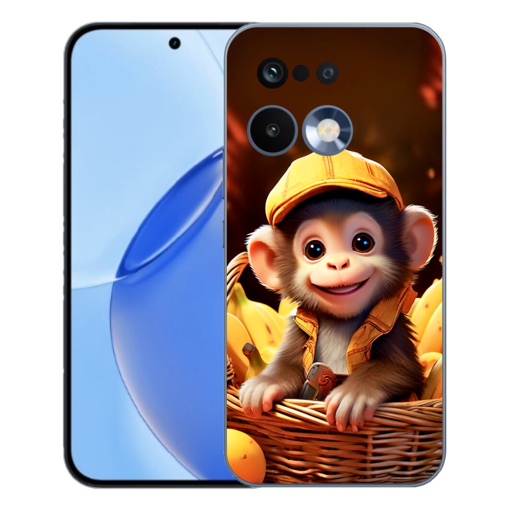 mmCase gél tok a Realme 16 Pro-hoz – majom a kosárban