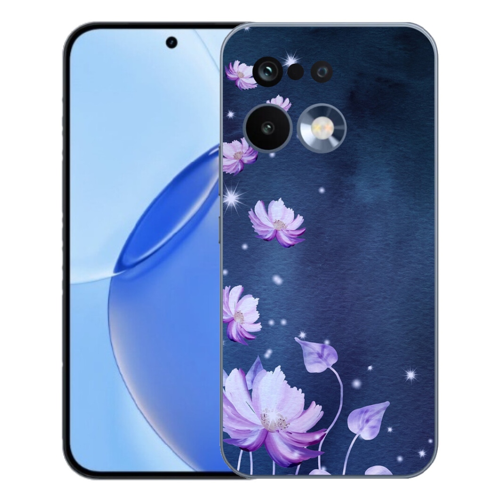 mmCase gél tok a Realme 16 Pro-hoz – hulló virágok