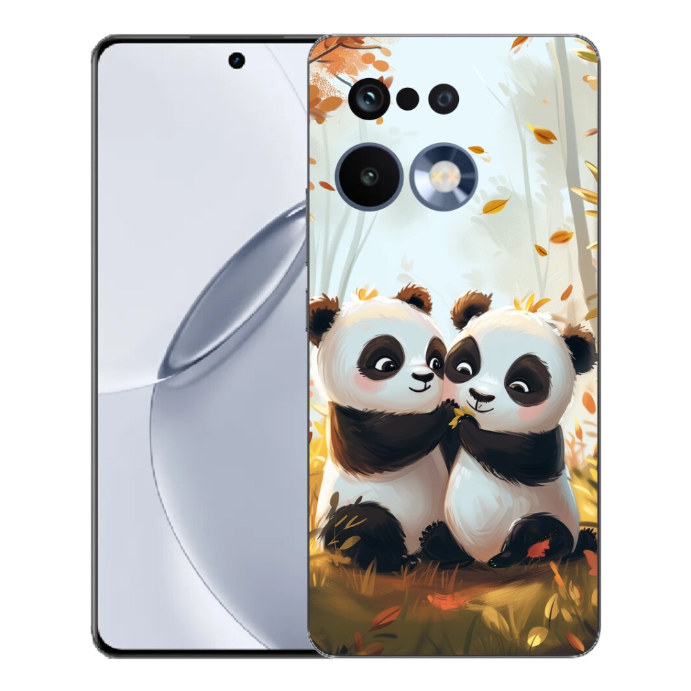 mmCase gél tok a Realme 16 Pro+ készülékhez – pandák