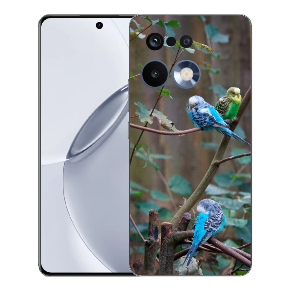 mmCase géltok a Realme 16 Pro+ készülékhez – papagájok egy ágon