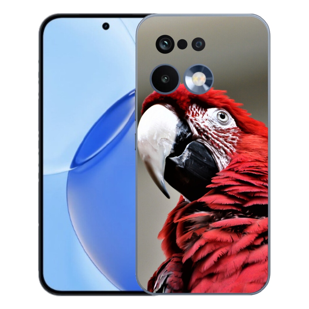 mmCase géltok a Realme 16 Pro-hoz – vörös ara papagáj