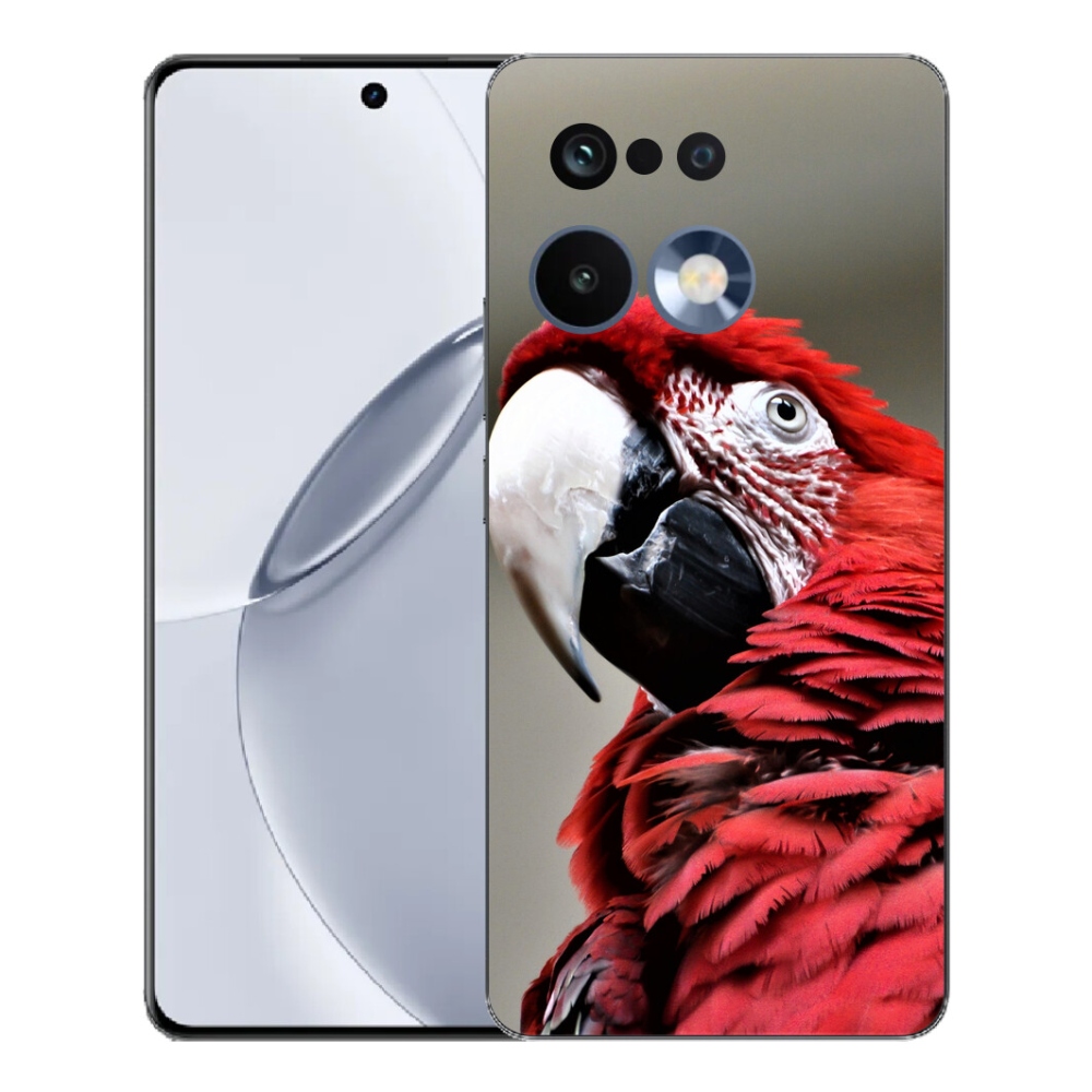 mmCase géltok a Realme 16 Pro+ készülékhez – vörös ara papagáj
