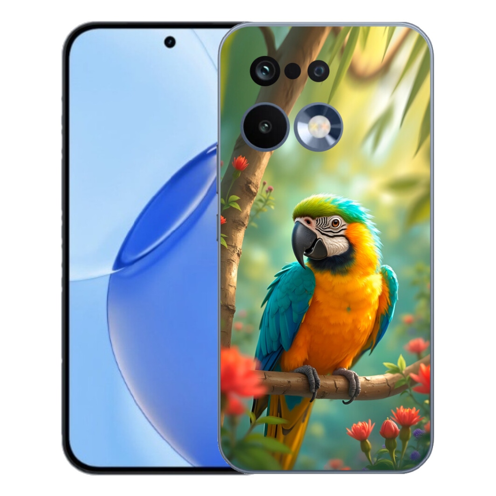 mmCase géltok a Realme 16 Pro-hoz – kék-sárga ara papagáj