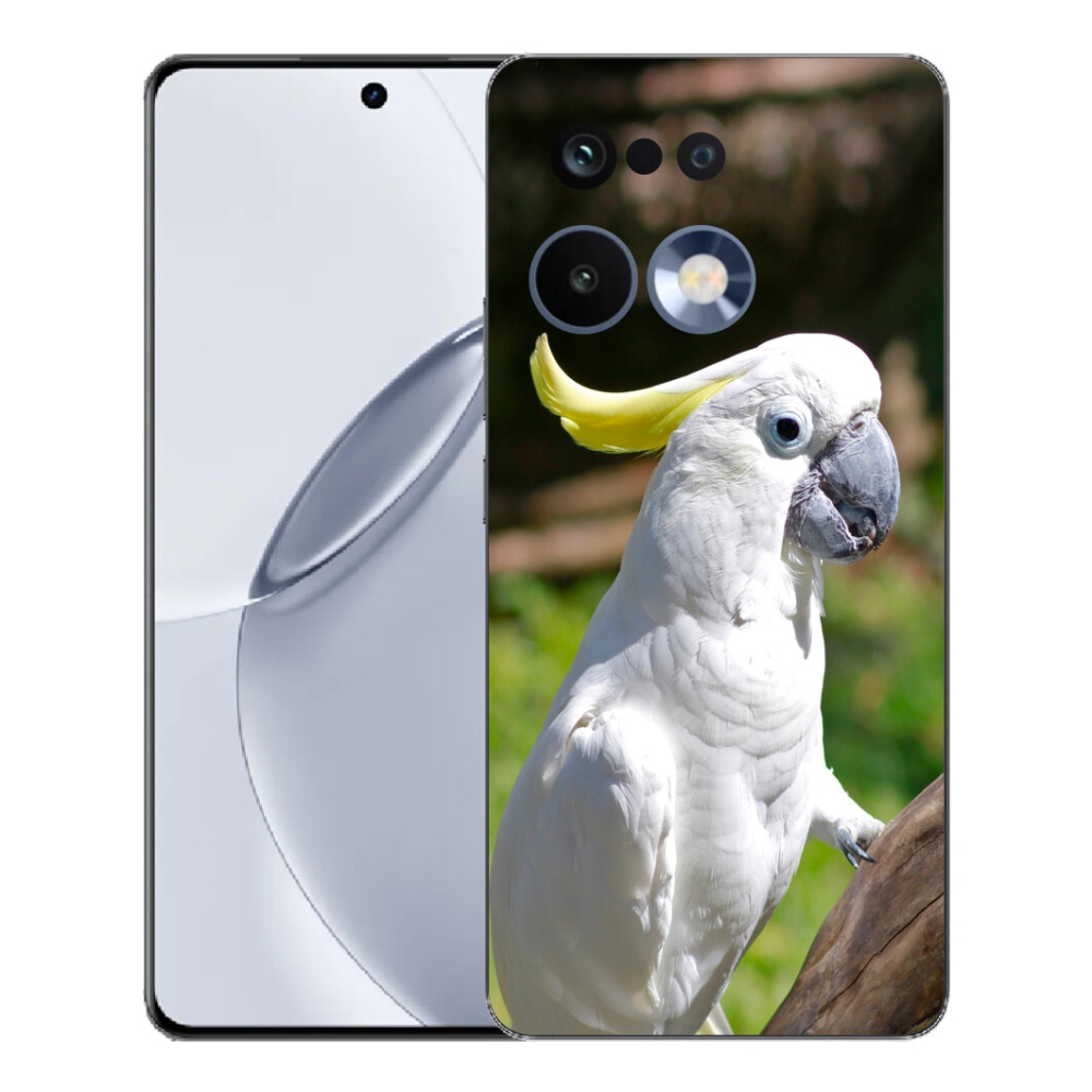 mmCase gélhuzat a Realme 16 Pro+ készülékhez – kakadu papagáj 2