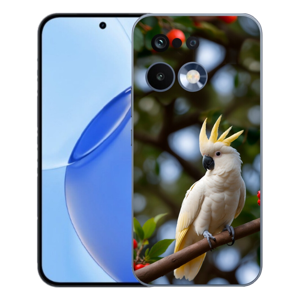mmCase gélhuzat a Realme 16 Pro-hoz – kakadu papagáj 3