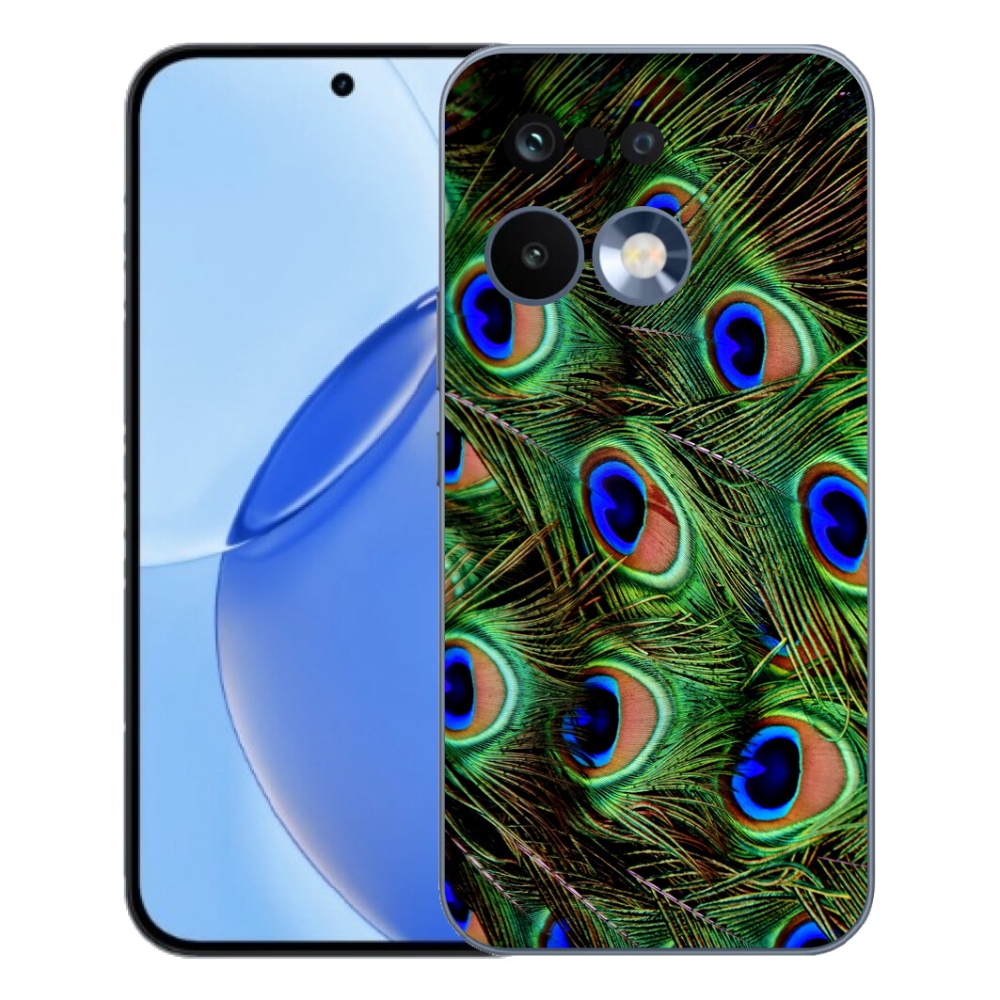 mmCase gélhuzat a Realme 16 Pro-hoz – pávatoll