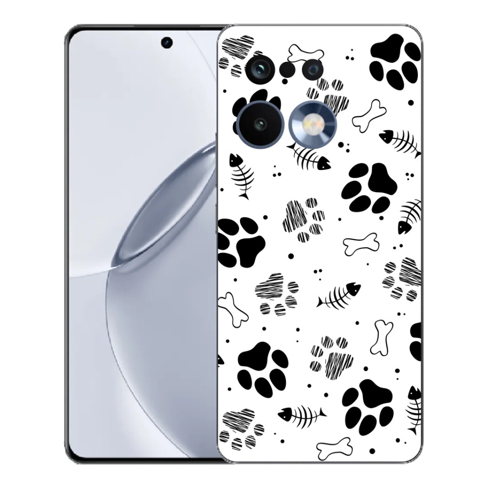 mmCase gél tok a Realme 16 Pro+ készülékhez – kutyus mancsok 1