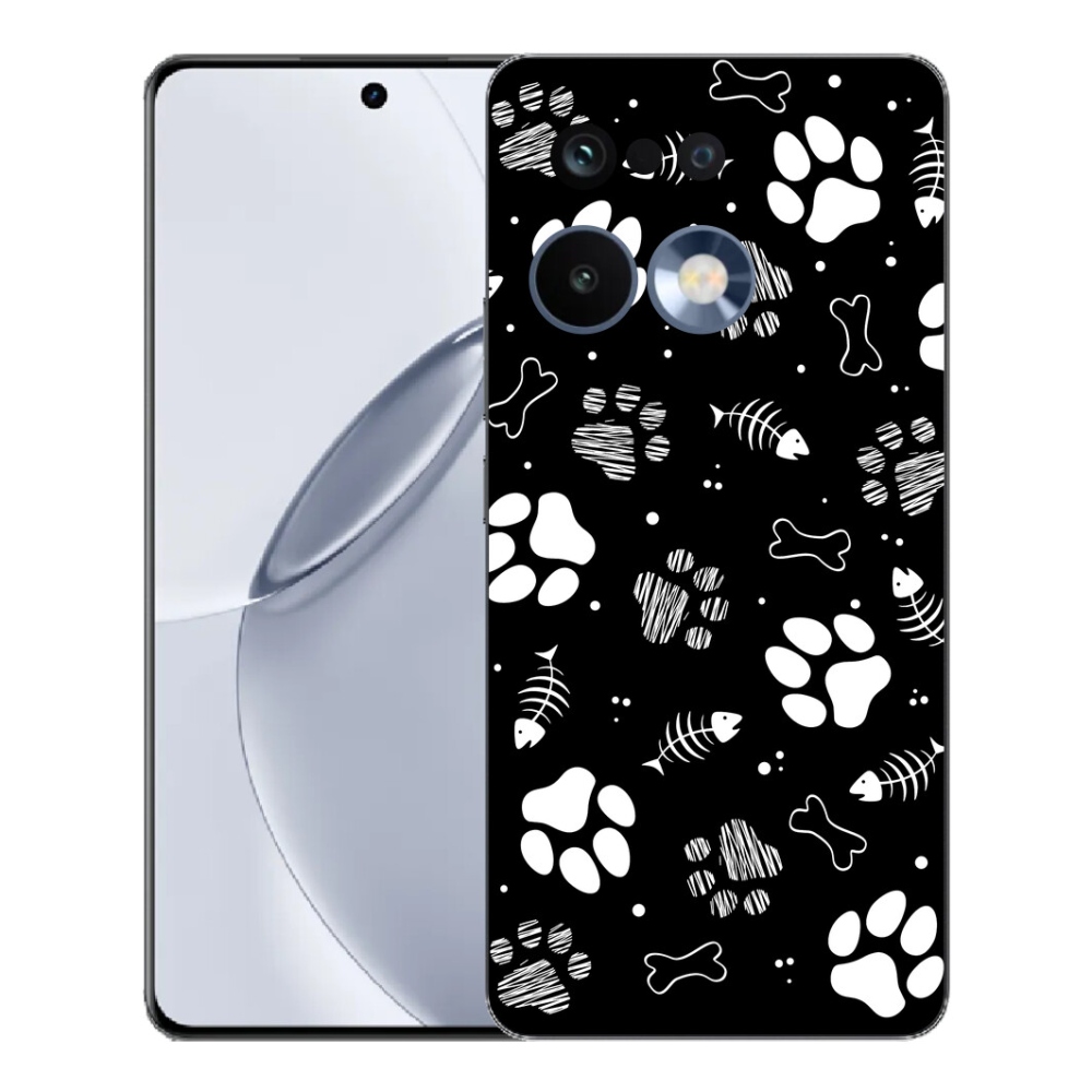 mmCase gél tok a Realme 16 Pro+ készülékhez – kutyus mancsok