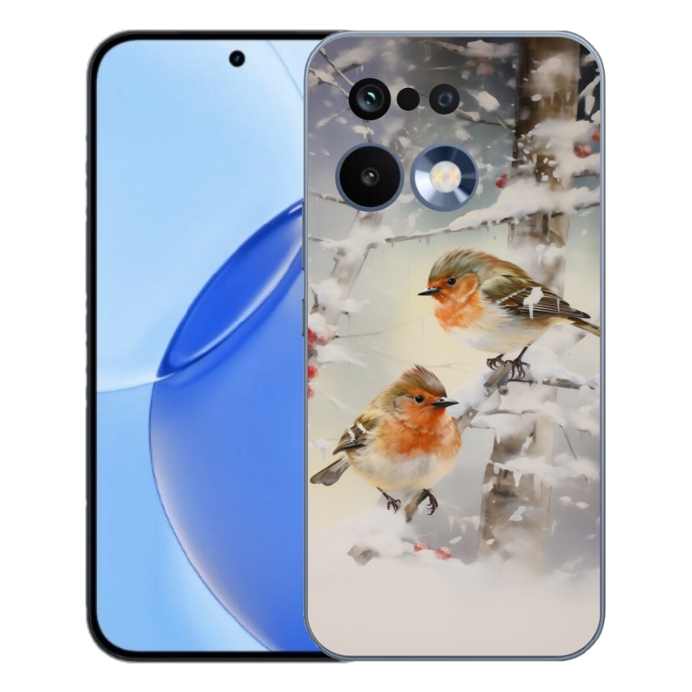 mmCase géltok a Realme 16 Pro-hoz – madarak télen
