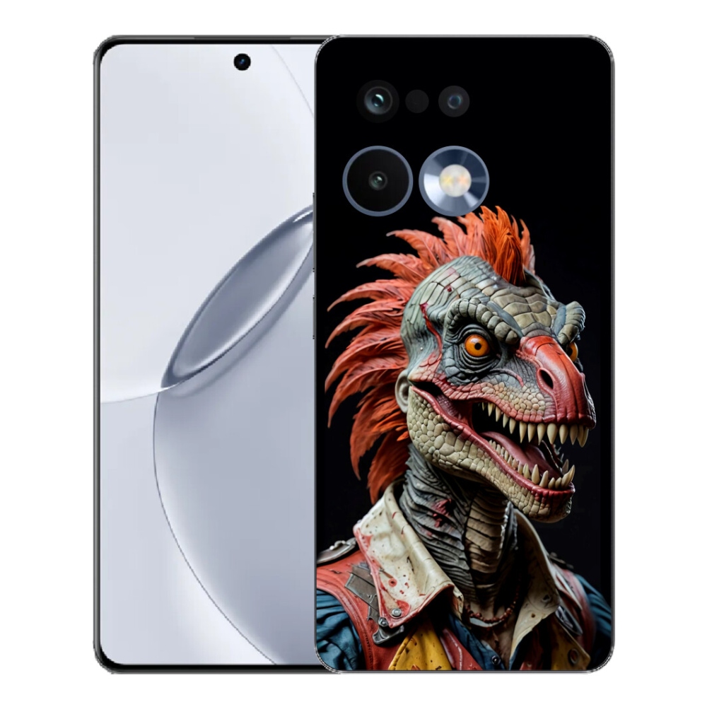 mmCase géltok a Realme 16 Pro+ készülékhez – punk dinoszaurusz