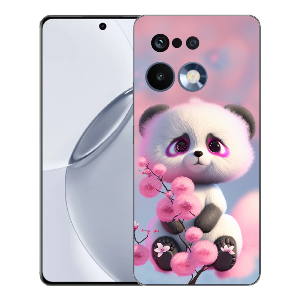 mmCase gél tok a Realme 16 Pro+ készülékhez – aranyos panda 1