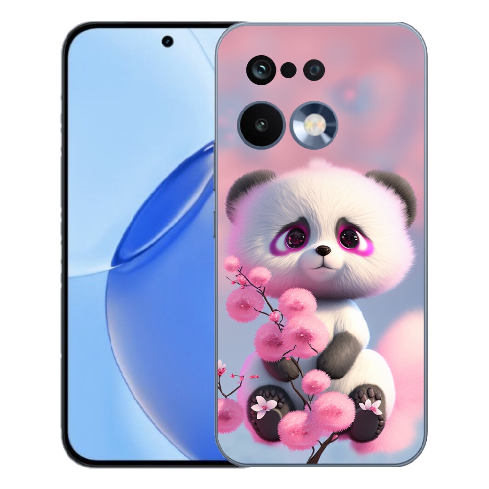 mmCase gél tok a Realme 16 Pro-hoz – aranyos panda 1