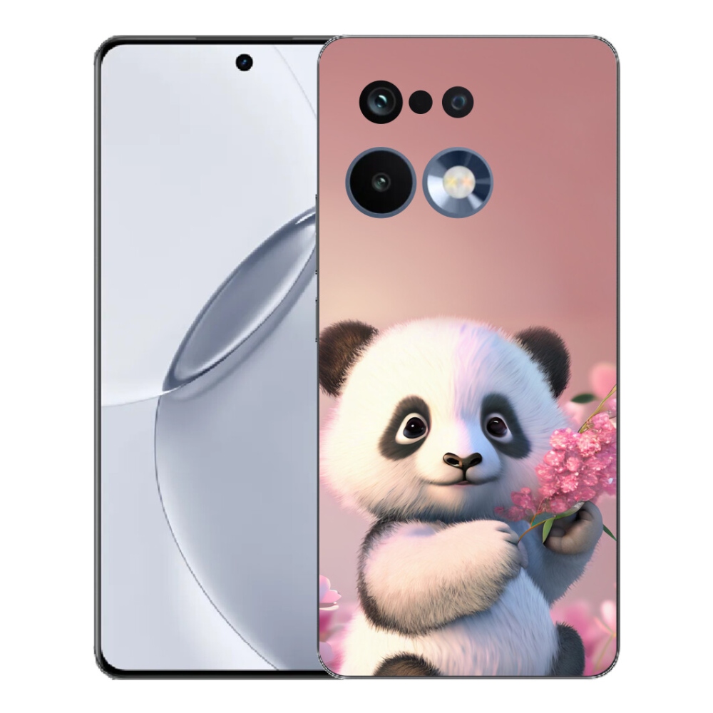 mmCase gél tok a Realme 16 Pro+ készülékhez – aranyos panda