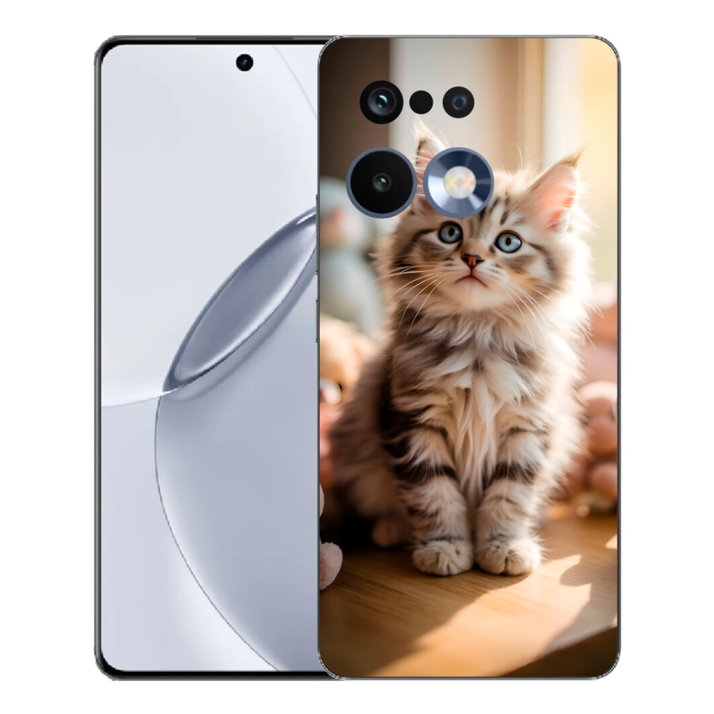 mmCase gél tok a Realme 16 Pro+ készülékhez – aranyos cica 10