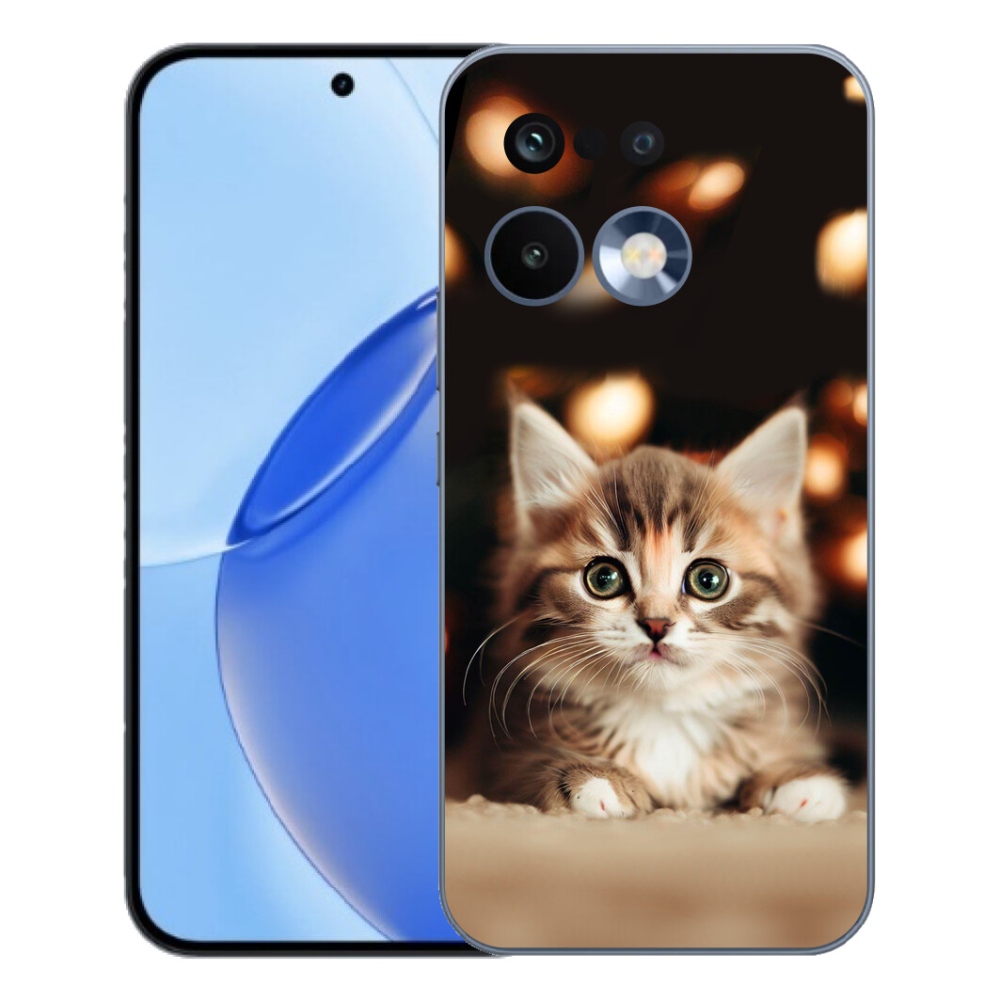 mmCase gél tok a Realme 16 Pro-hoz – aranyos cica 2