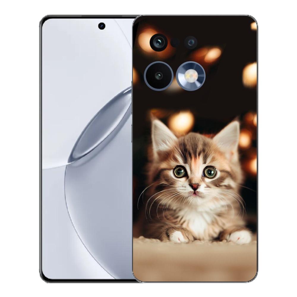 mmCase gél tok a Realme 16 Pro+ készülékhez – aranyos cica 2