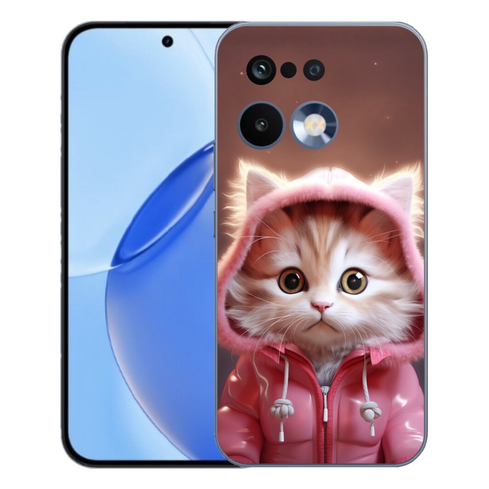mmCase gél tok a Realme 16 Pro-hoz – aranyos cica 3