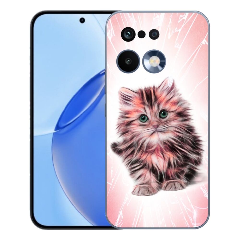 mmCase gél tok a Realme 16 Pro-hoz – aranyos cica