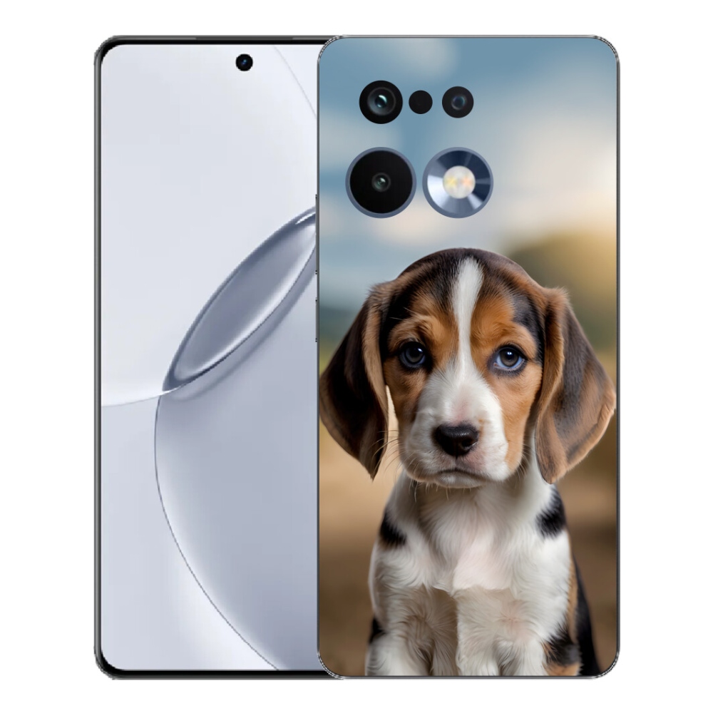 mmCase gél tok a Realme 16 Pro+ készülékhez – aranyos beagle