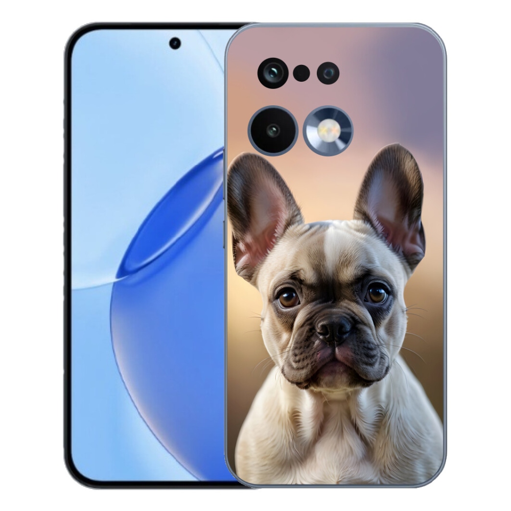 mmCase gél tok a Realme 16 Pro-hoz – aranyos francia buldog