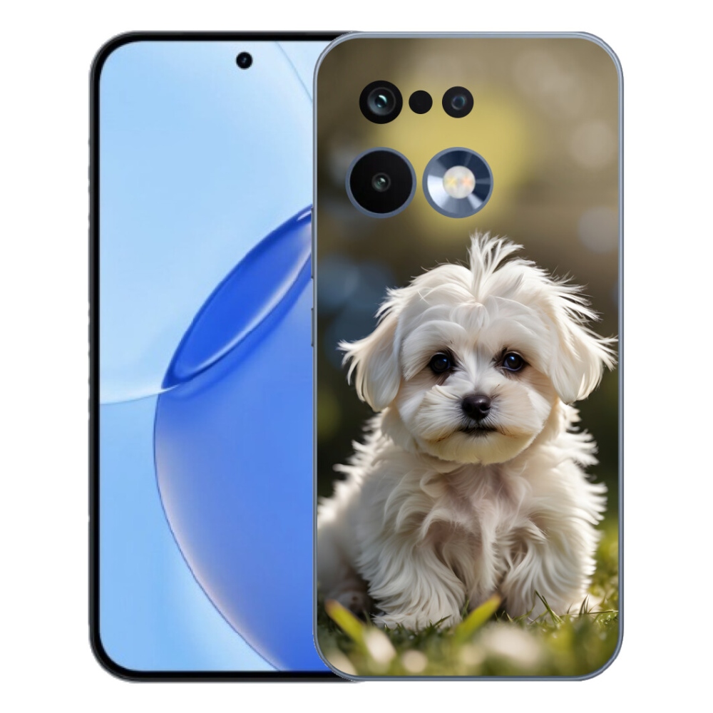 mmCase gél tok a Realme 16 Pro-hoz – aranyos máltai kutyus