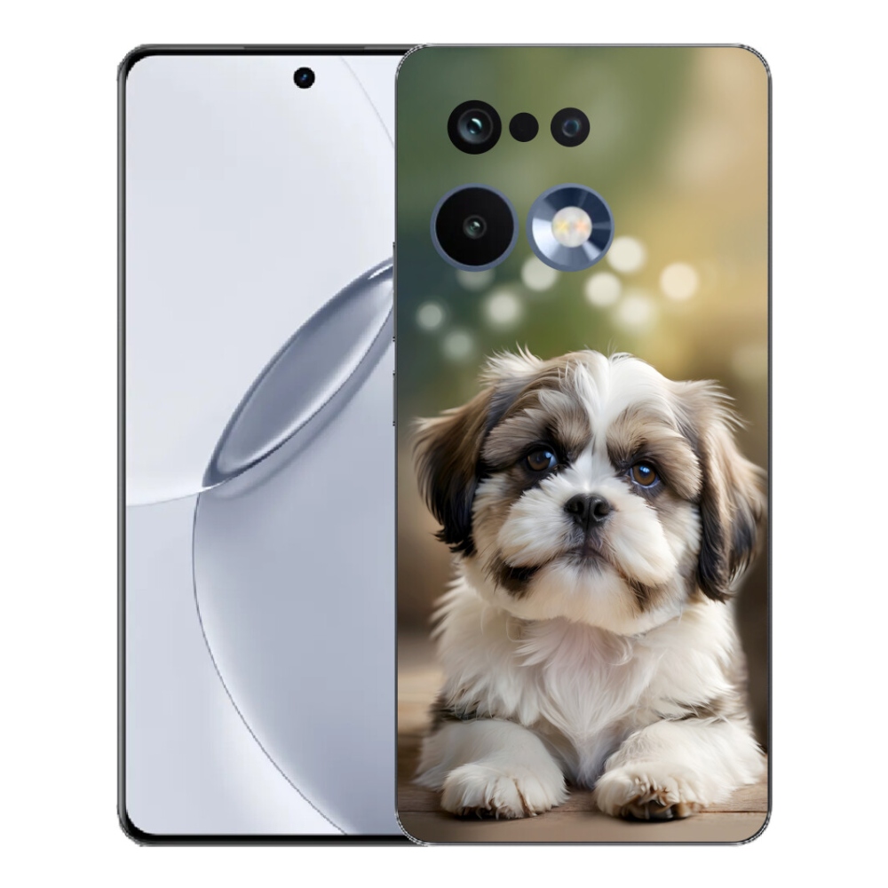 mmCase gél tok a Realme 16 Pro+ készülékhez – aranyos shih-tzu