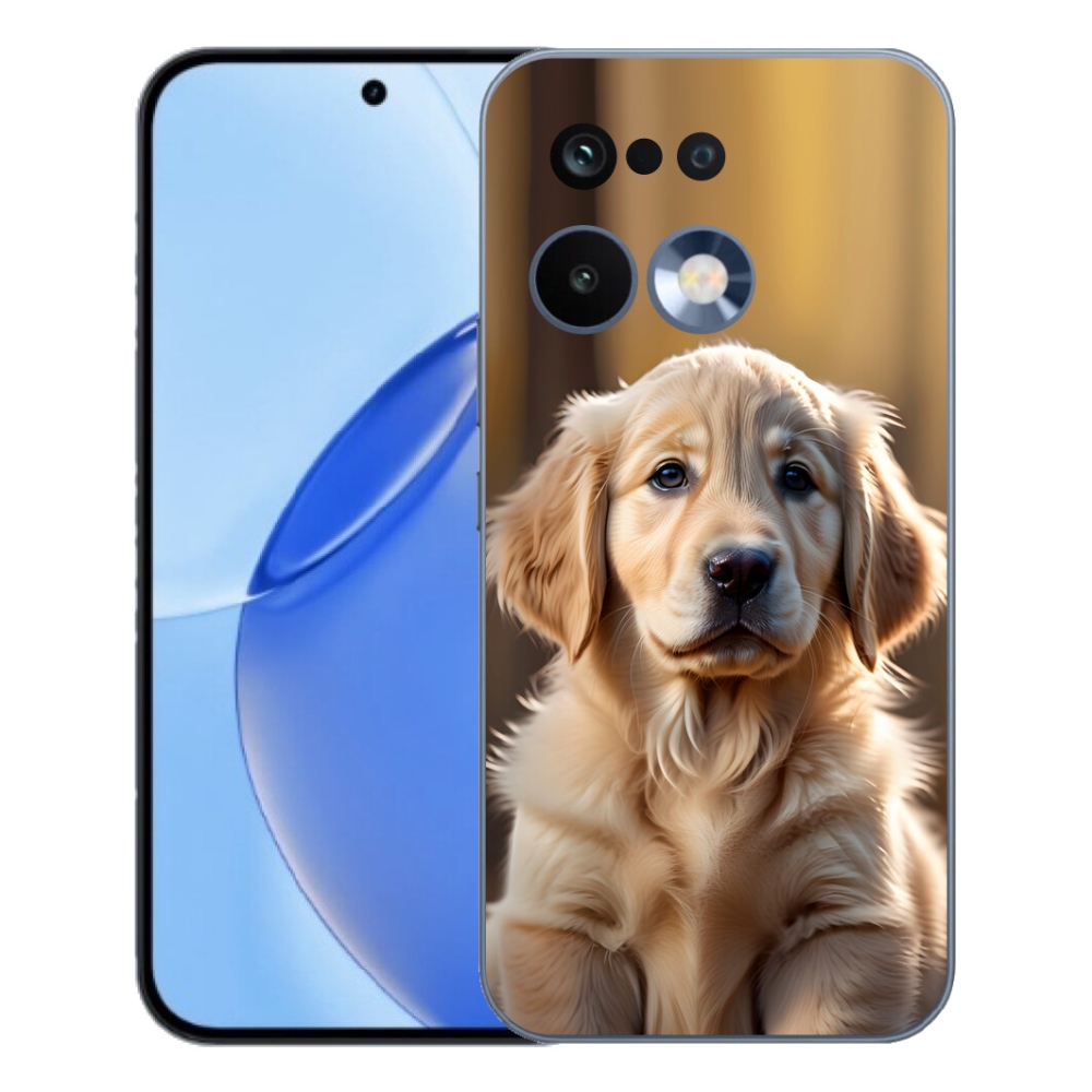 mmCase gél tok a Realme 16 Pro-hoz – aranyos arany retriever