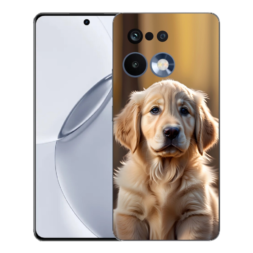 mmCase géltok a Realme 16 Pro+ készülékhez – aranyos arany retriever