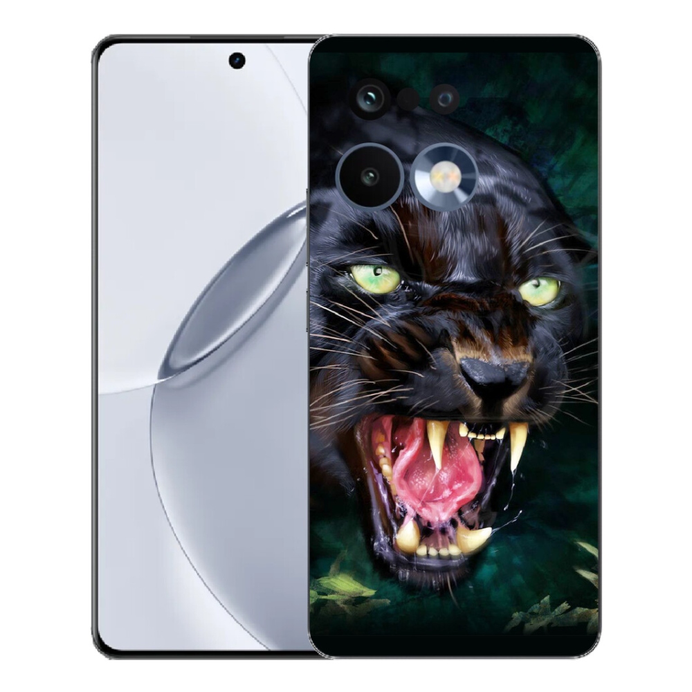 mmCase géltok a Realme 16 Pro+ készülékhez – dühös fekete párduc
