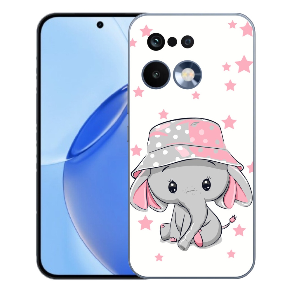 mmCase géltok a Realme 16 Pro-hoz – rózsaszín elefánt