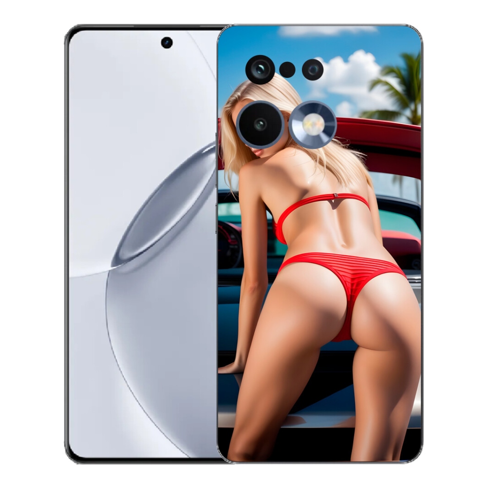 mmCase gélhuzat a Realme 16 Pro+ készülékhez – szexi nő 2