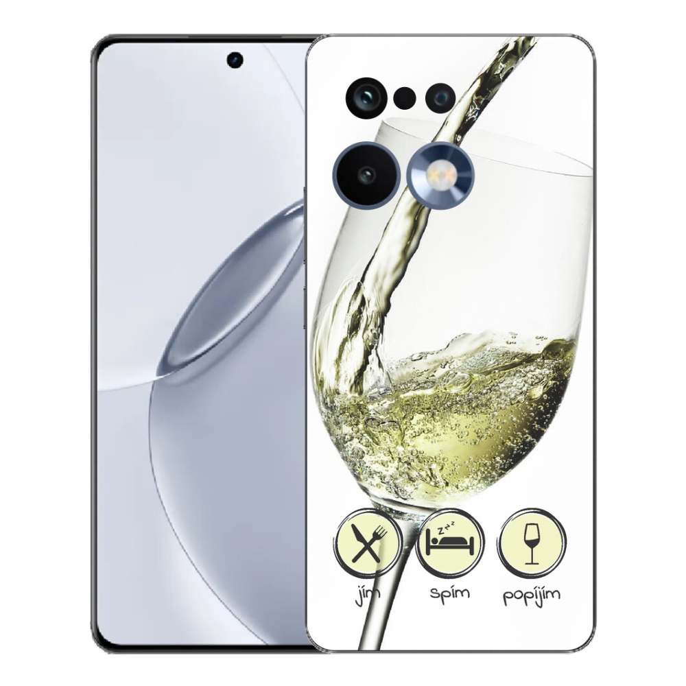 mmCase géltok a Realme 16 Pro+ készülékhez – fehérboros pohár