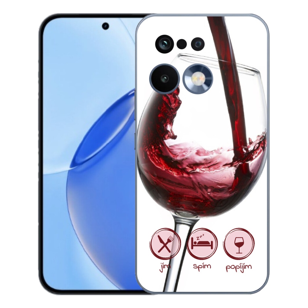 mmCase gél tok a Realme 16 Pro-hoz – vörösbor