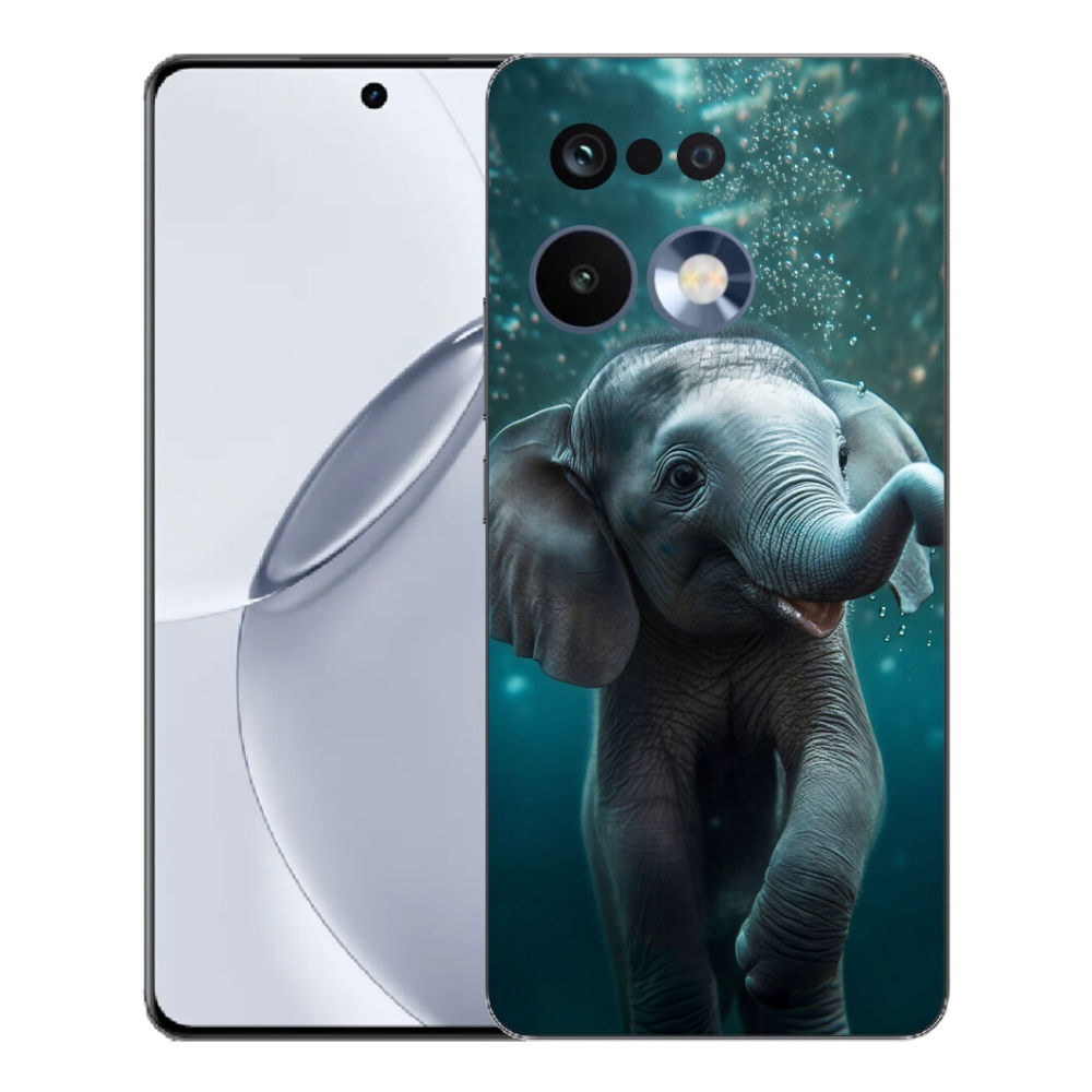 mmCase géltok a Realme 16 Pro+ készülékhez – víz alatti elefánt