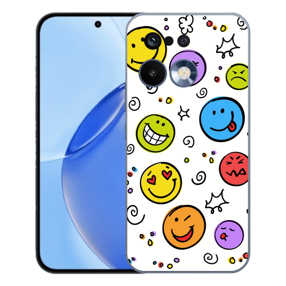 mmCase gél tok a Realme 16 Pro-hoz – smiley-k