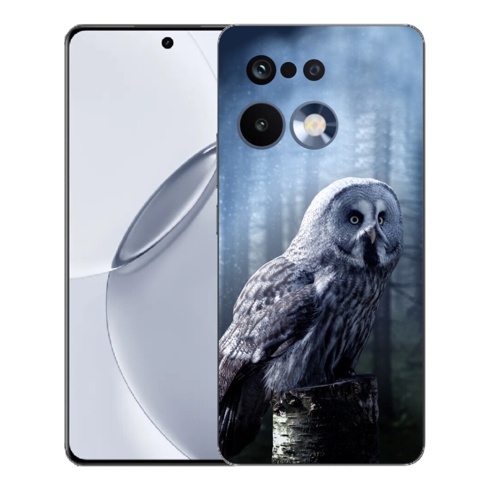 mmCase gélhuzat a Realme 16 Pro+ készülékhez – bagoly