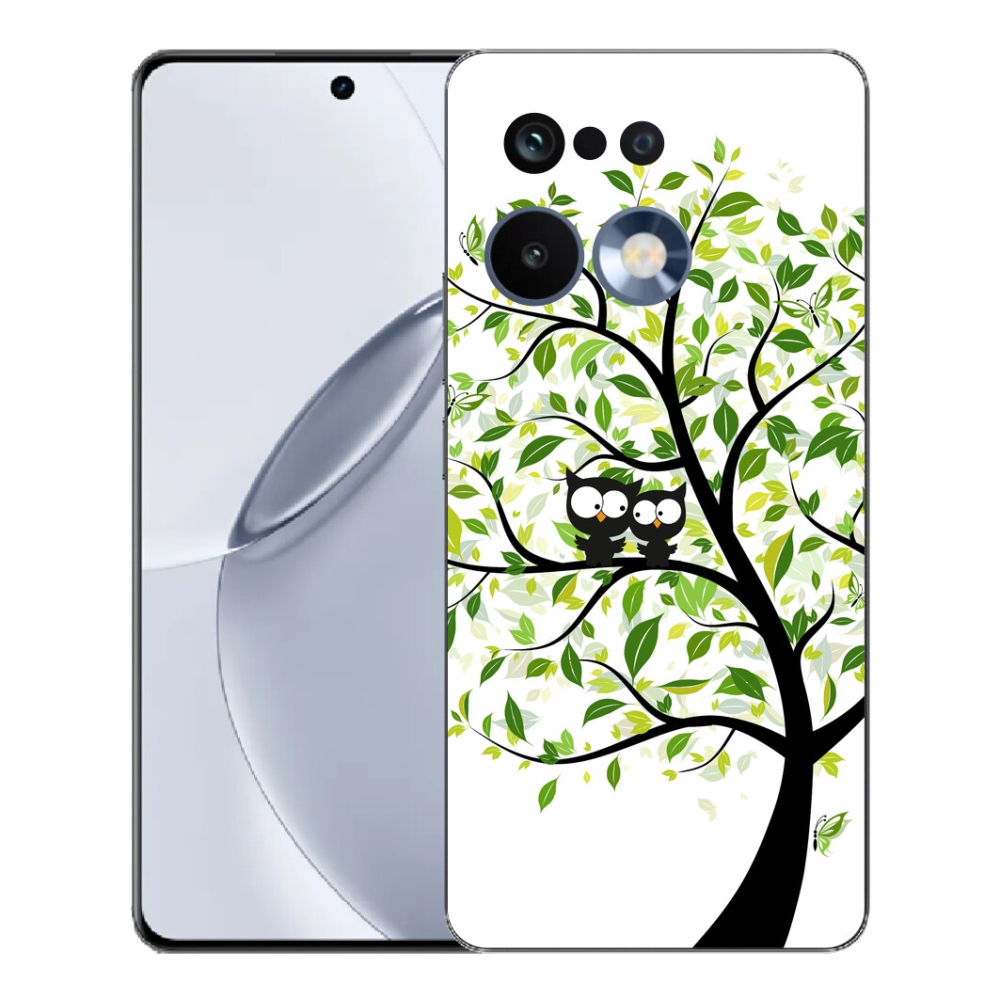 mmCase gél tok a Realme 16 Pro+ készülékhez – baglyok a fán