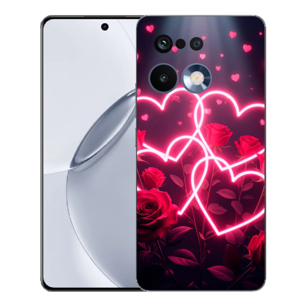 mmCase gélhuzat a Realme 16 Pro+ készülékhez – a szerelem szíve