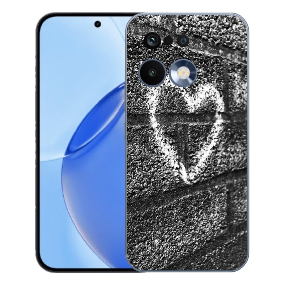 mmCase gél tok a Realme 16 Pro-hoz – szív a falon