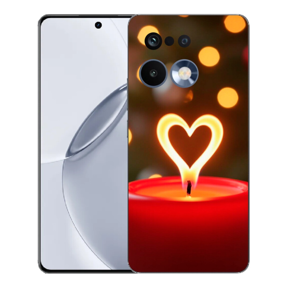 mmCase géltok a Realme 16 Pro+ készülékhez – lángoló szív