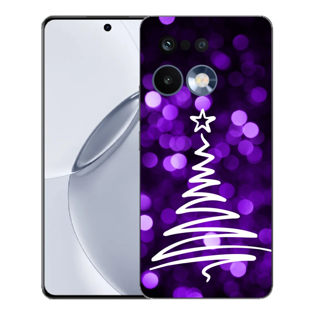 mmCase gélhuzat a Realme 16 Pro+ készülékhez – karácsonyfa