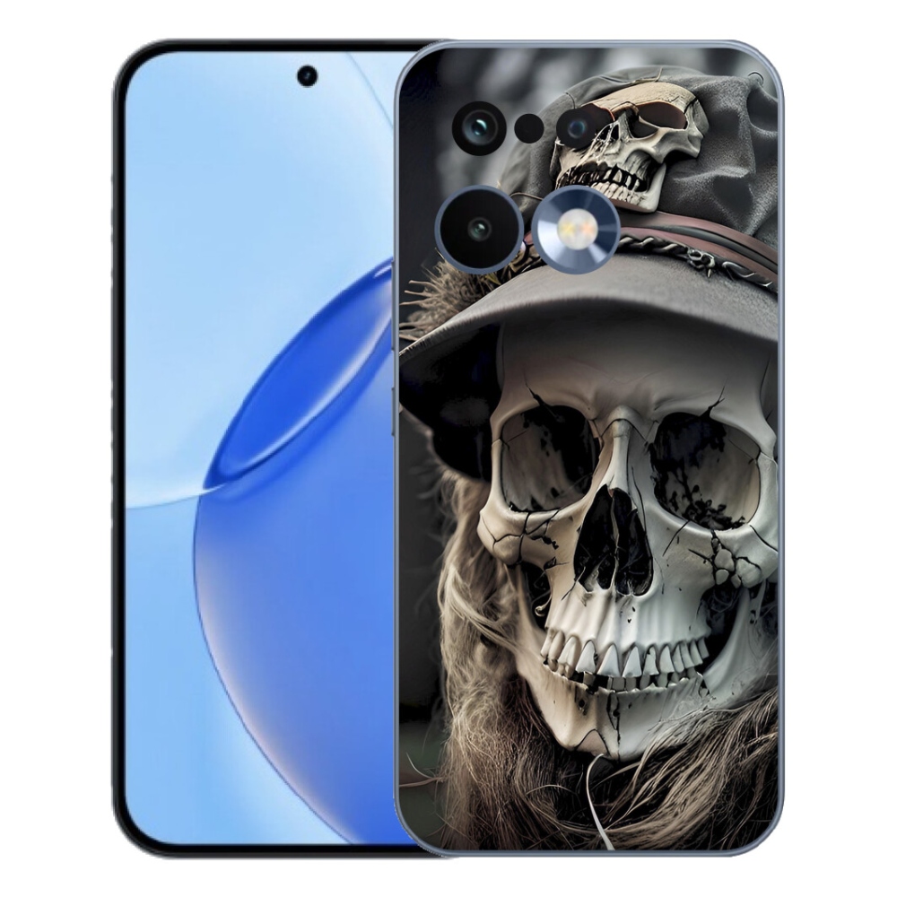 mmCase géltok a Realme 16 Pro-hoz – sötét koponya