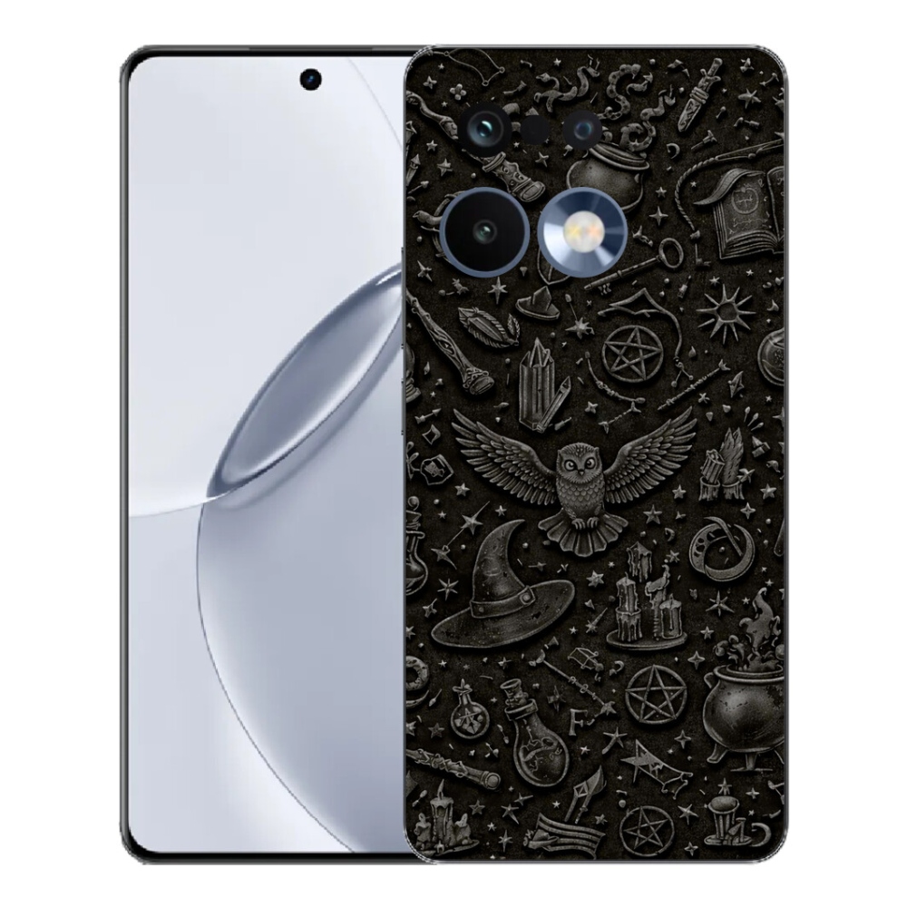 mmCase gélhuzat a Realme 16 Pro+ készülékhez – sötét varázslatos világ