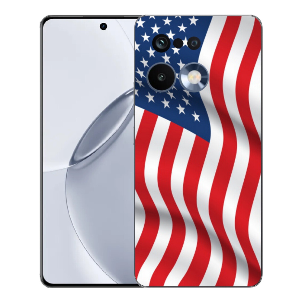 mmCase géltok a Realme 16 Pro+ készülékhez – amerikai zászló