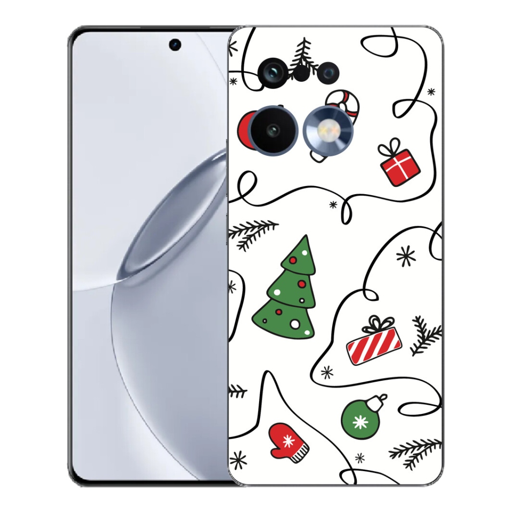 mmCase géltok a Realme 16 Pro+ készülékhez – karácsonyi motívumokkal