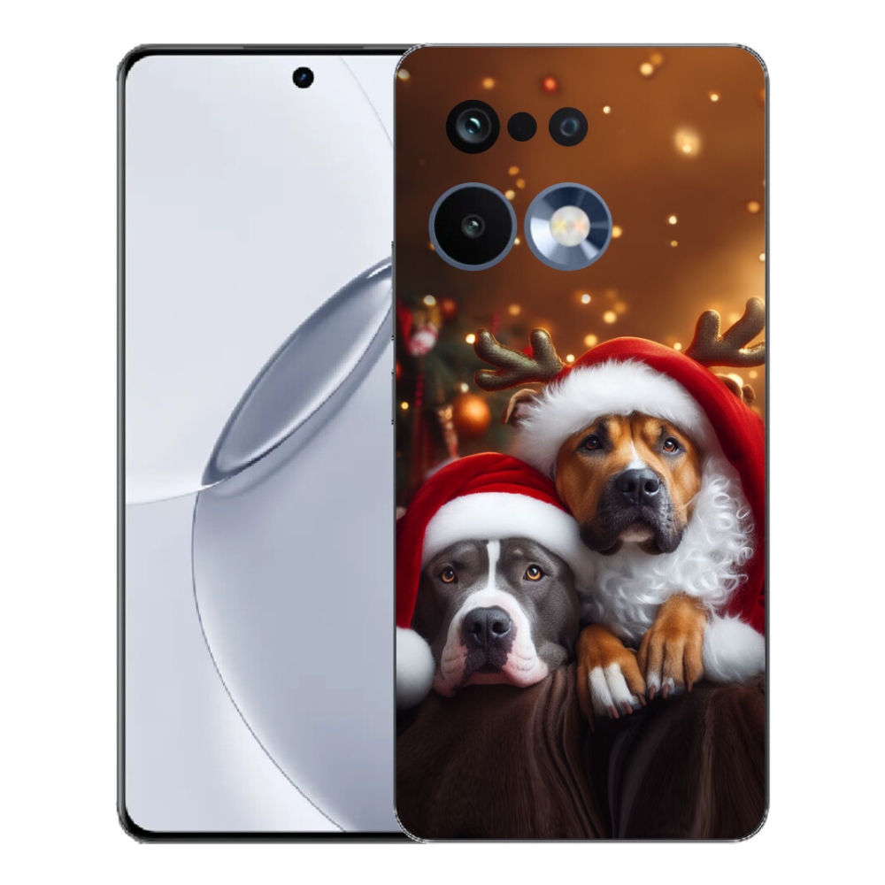 mmCase géltok a Realme 16 Pro+ készülékhez – karácsonyi kutyák