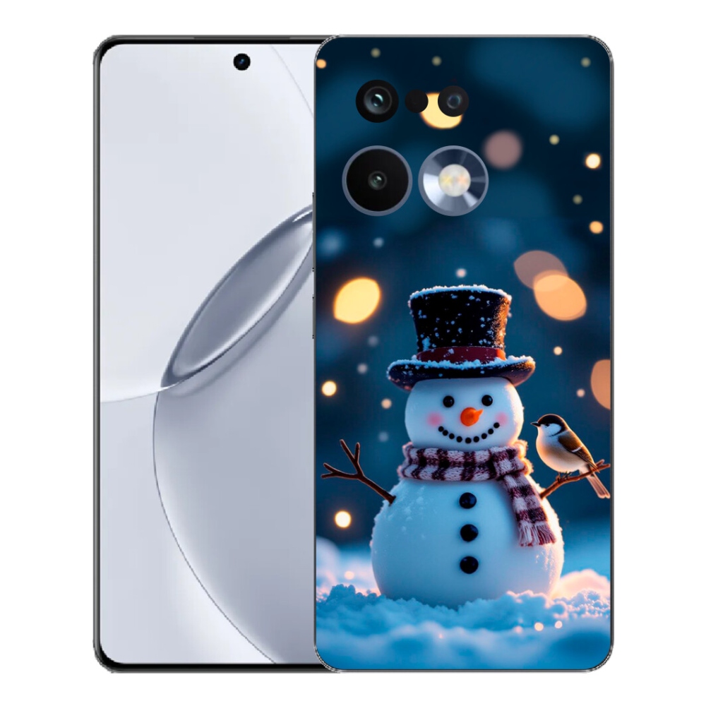 mmCase géltok a Realme 16 Pro+ készülékhez – karácsonyi hóember