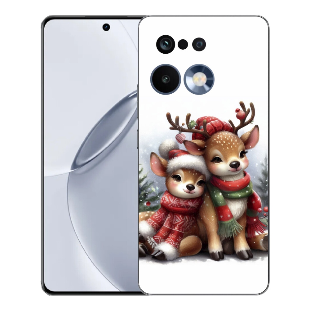 mmCase géltok a Realme 16 Pro+ készülékhez – karácsonyi rénszarvasok