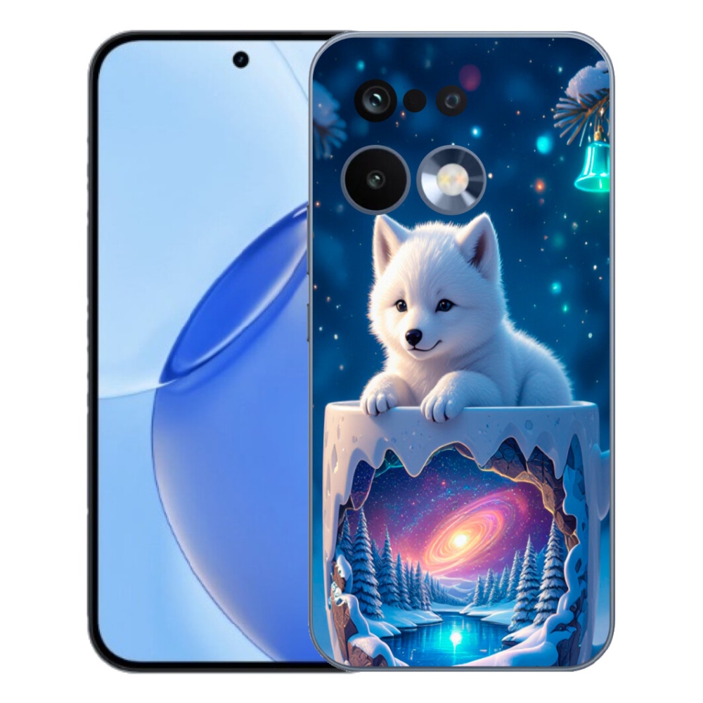 mmCase gél tok a Realme 16 Pro-hoz – karácsonyi kiskutya